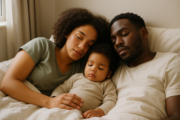 Happy family - Swedish parental planning support